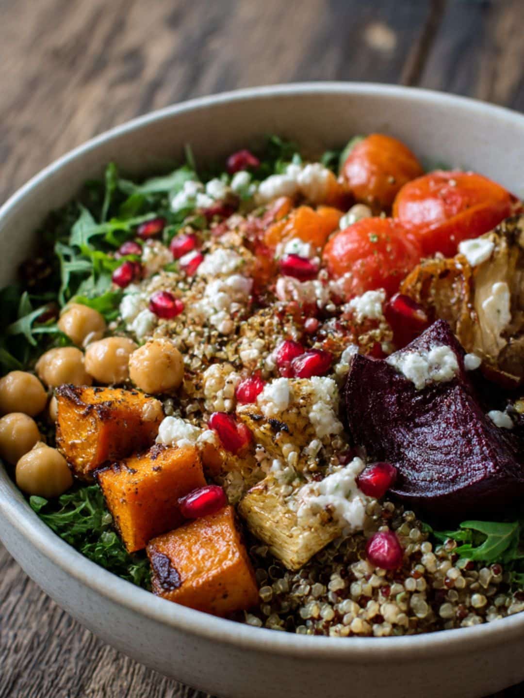 mediterranean quinoa power bowl