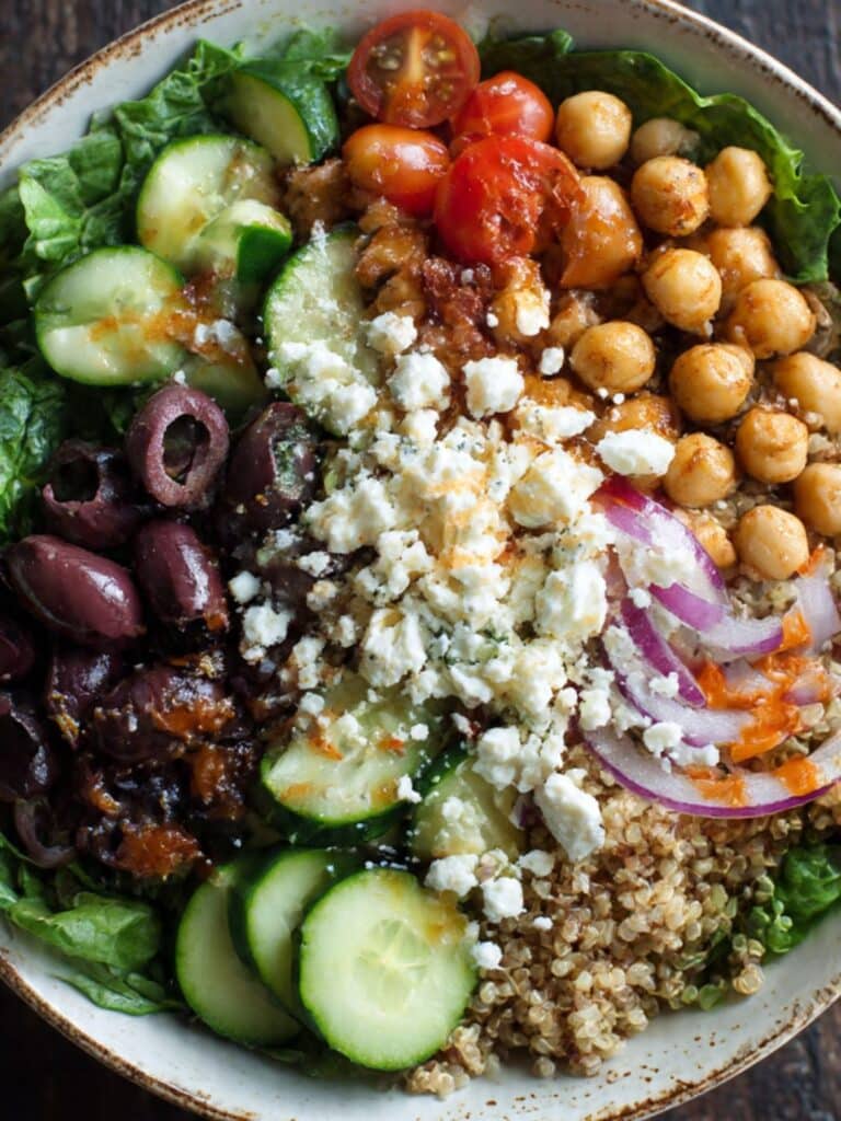 Mediterranean Quinoa Power Bowl