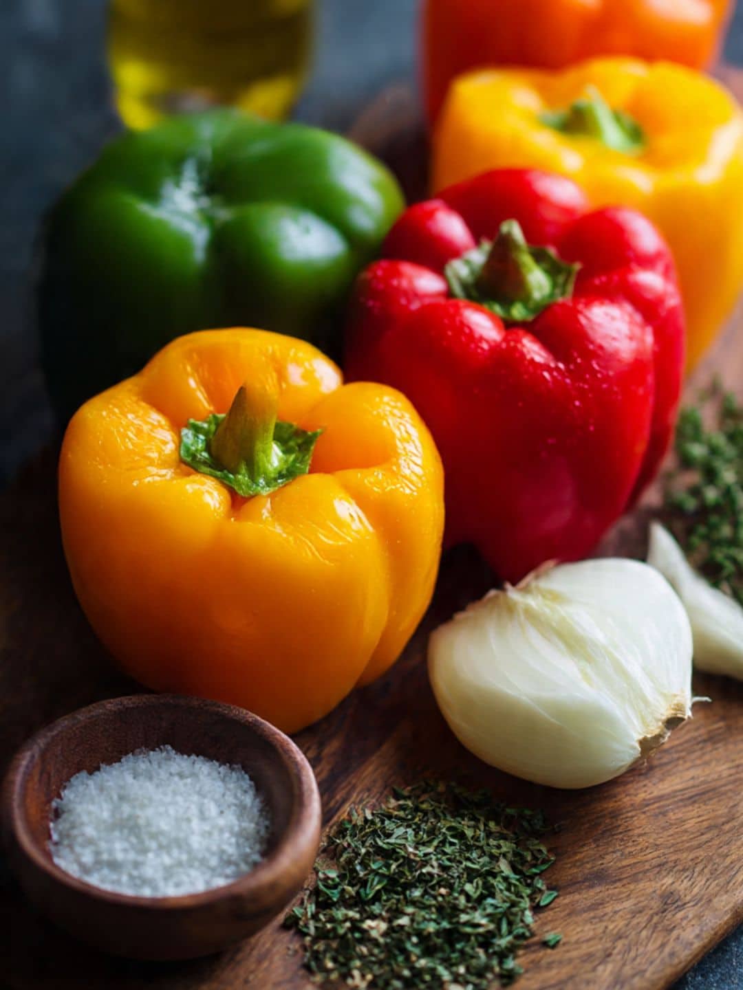 Roasted Stuffed Bell Peppers 2