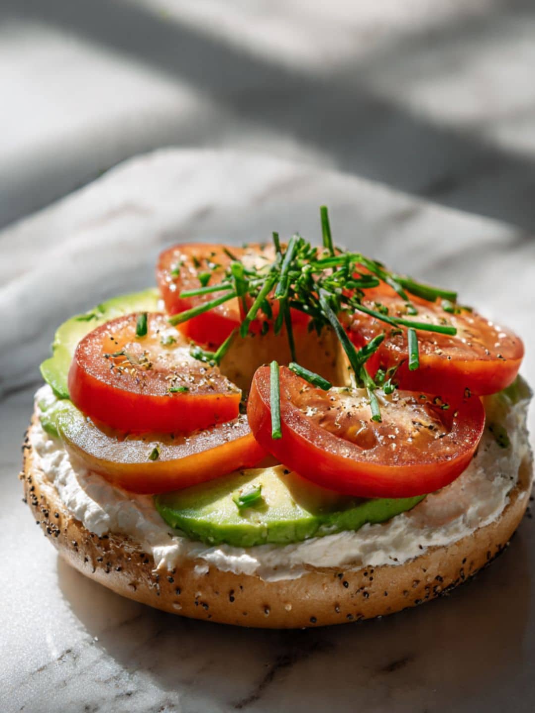 Bagels with Cream Cheese