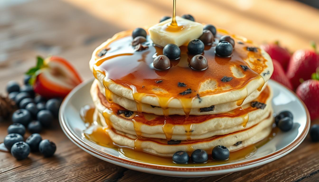 Delicious Chocolate Chip Pancakes: A Sweet Breakfast