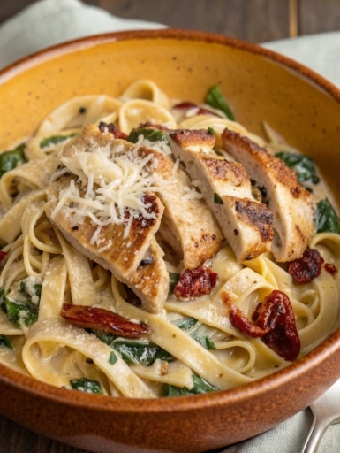 Creamy Tuscan Chicken Pasta