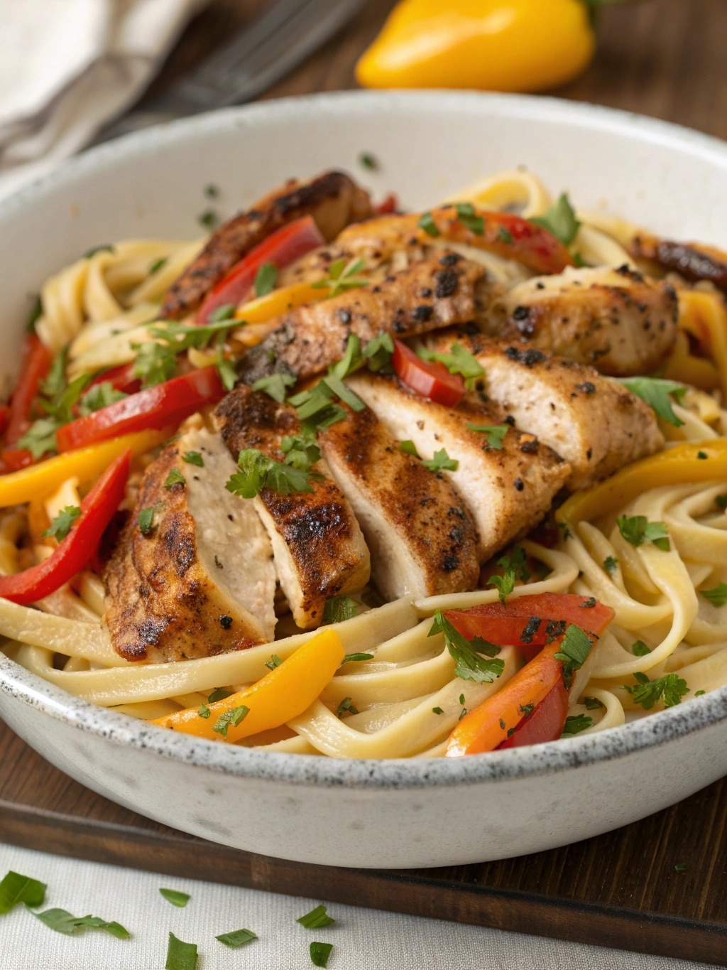 jerk chicken pasta