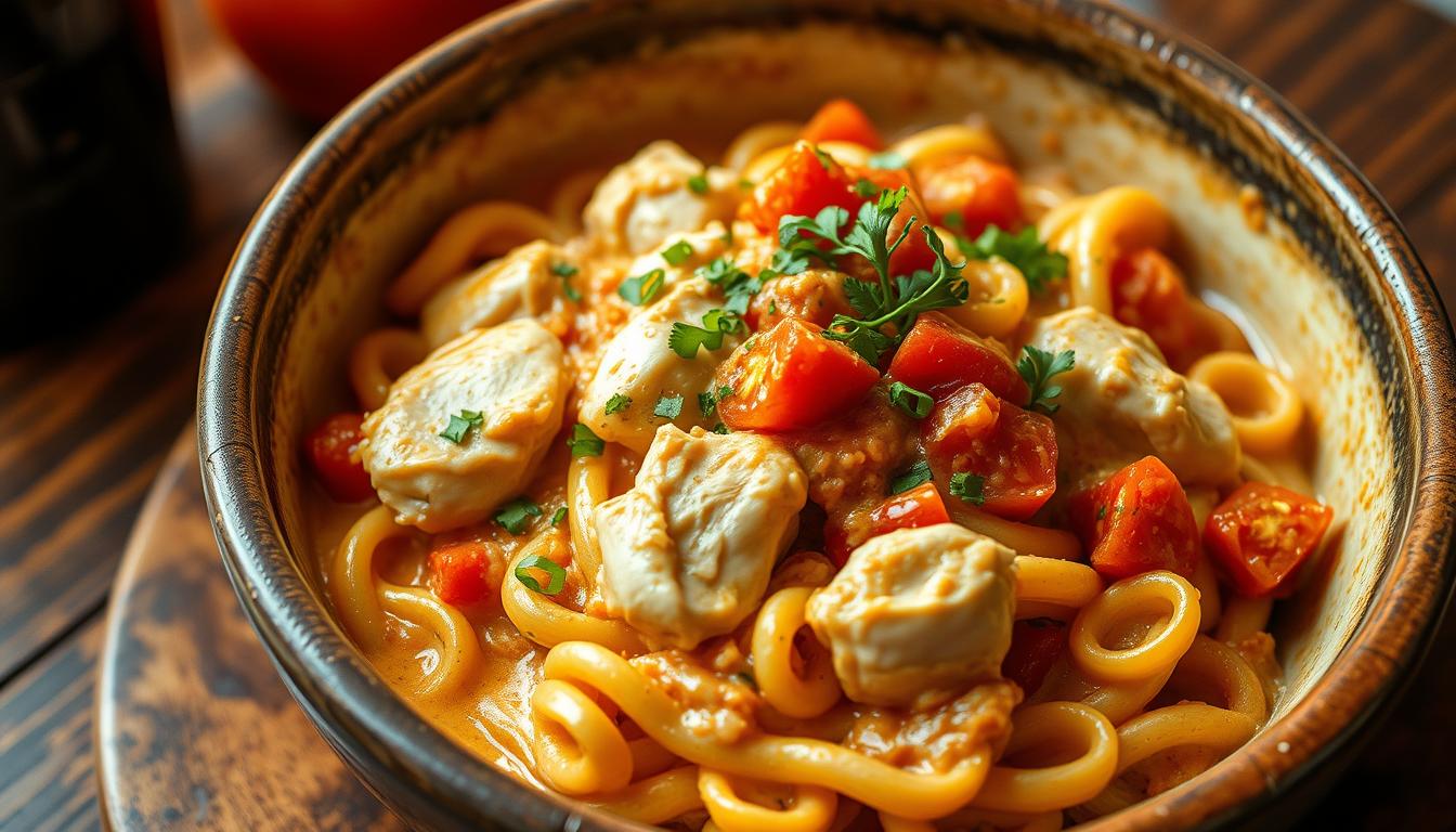 Creamy Rotel Chicken Pasta: Easy Weeknight Dinner