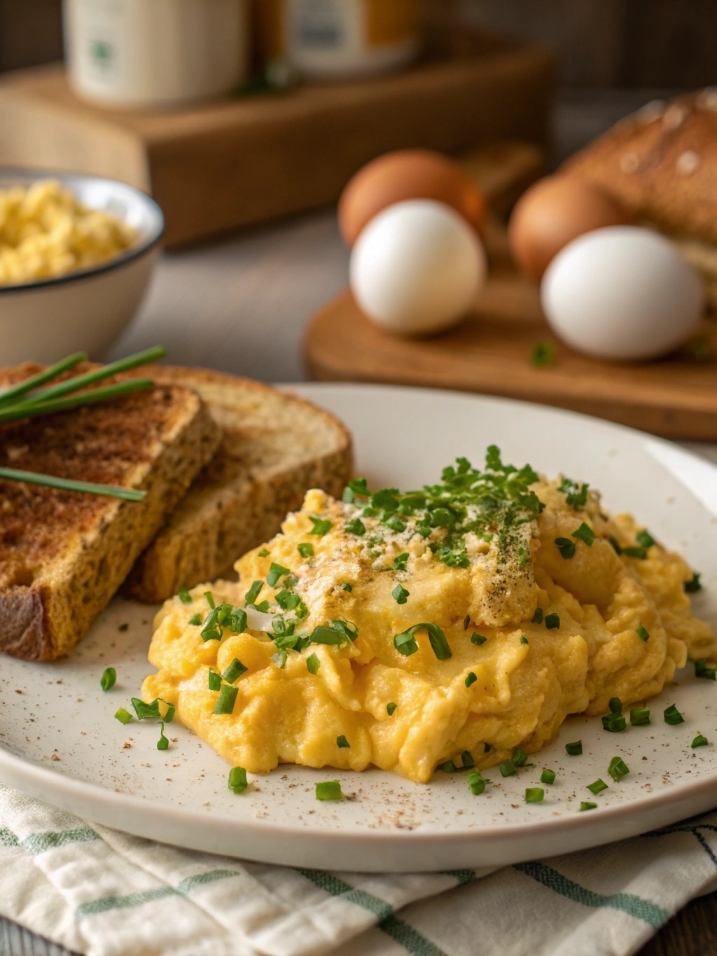 scrambled-eggs-on-a-plate