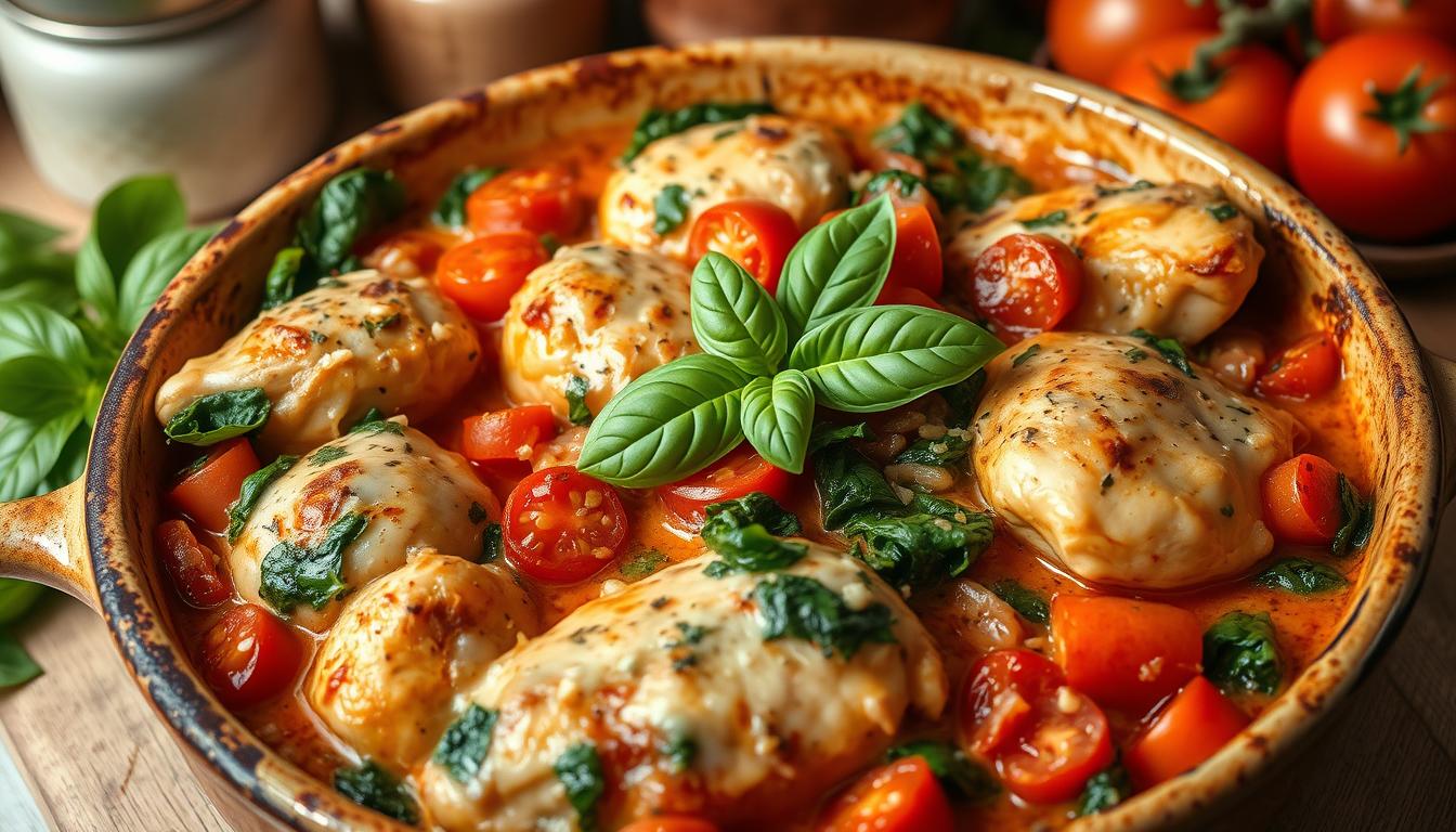 Tuscan Chicken Casserole Recipe: Easy Italian Comfort