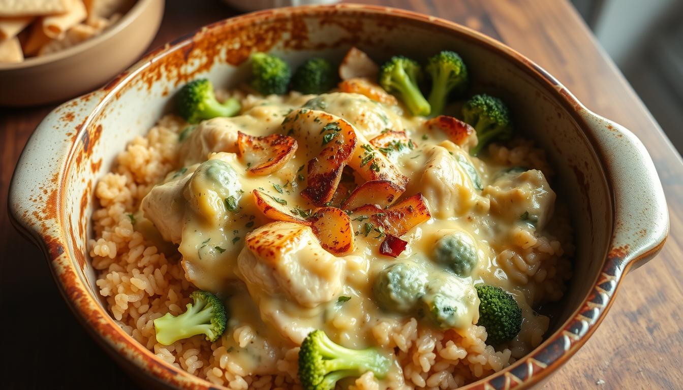 Chicken Broccoli Rice Casserole: A Creamy One-Pot Comfort Meal