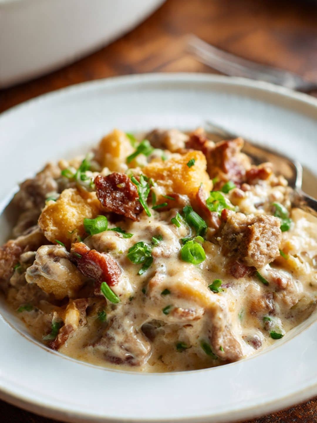 Creamy Cowboy Casserole