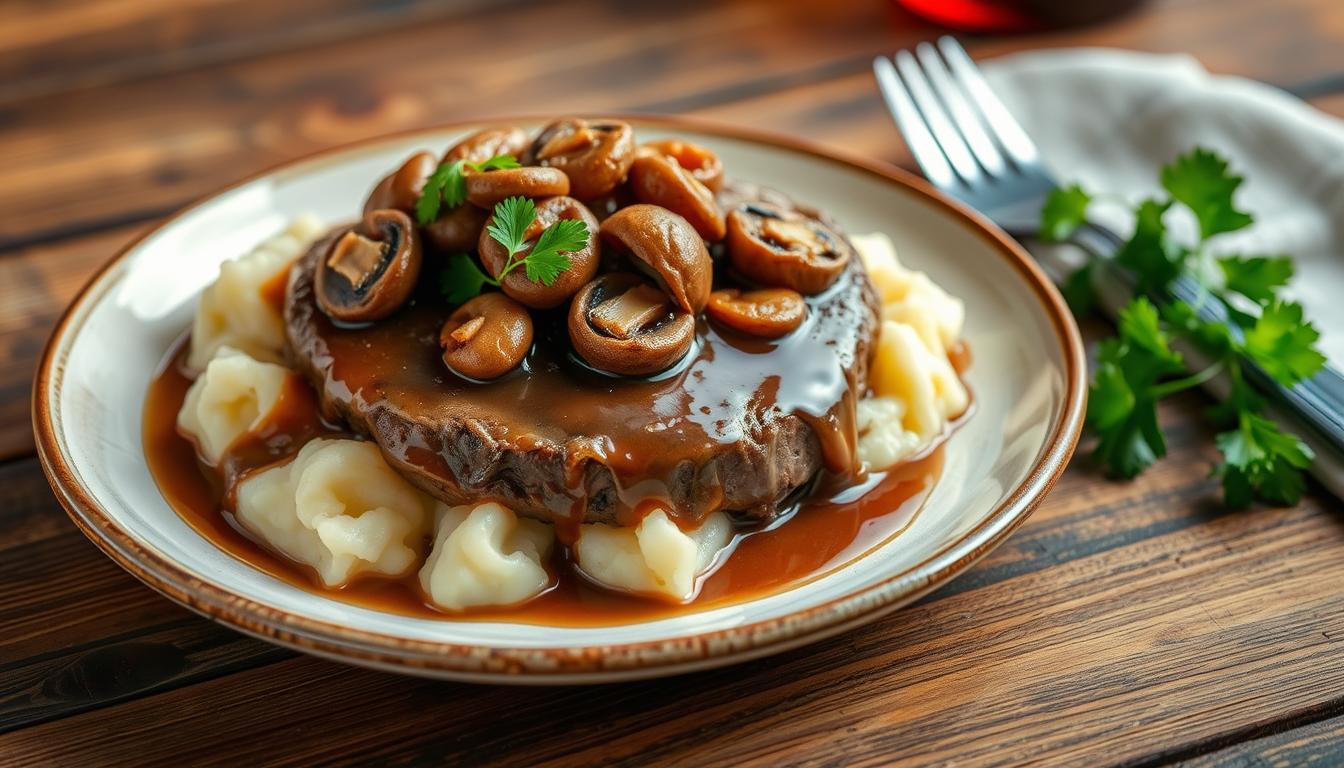 Salisbury Steak With Mushrooms Recipe: A Classic American Comfort Dish