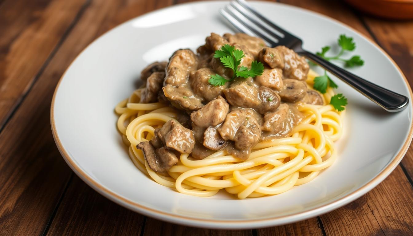 Simple Beef Stroganoff Recipe in 30 Minutes
