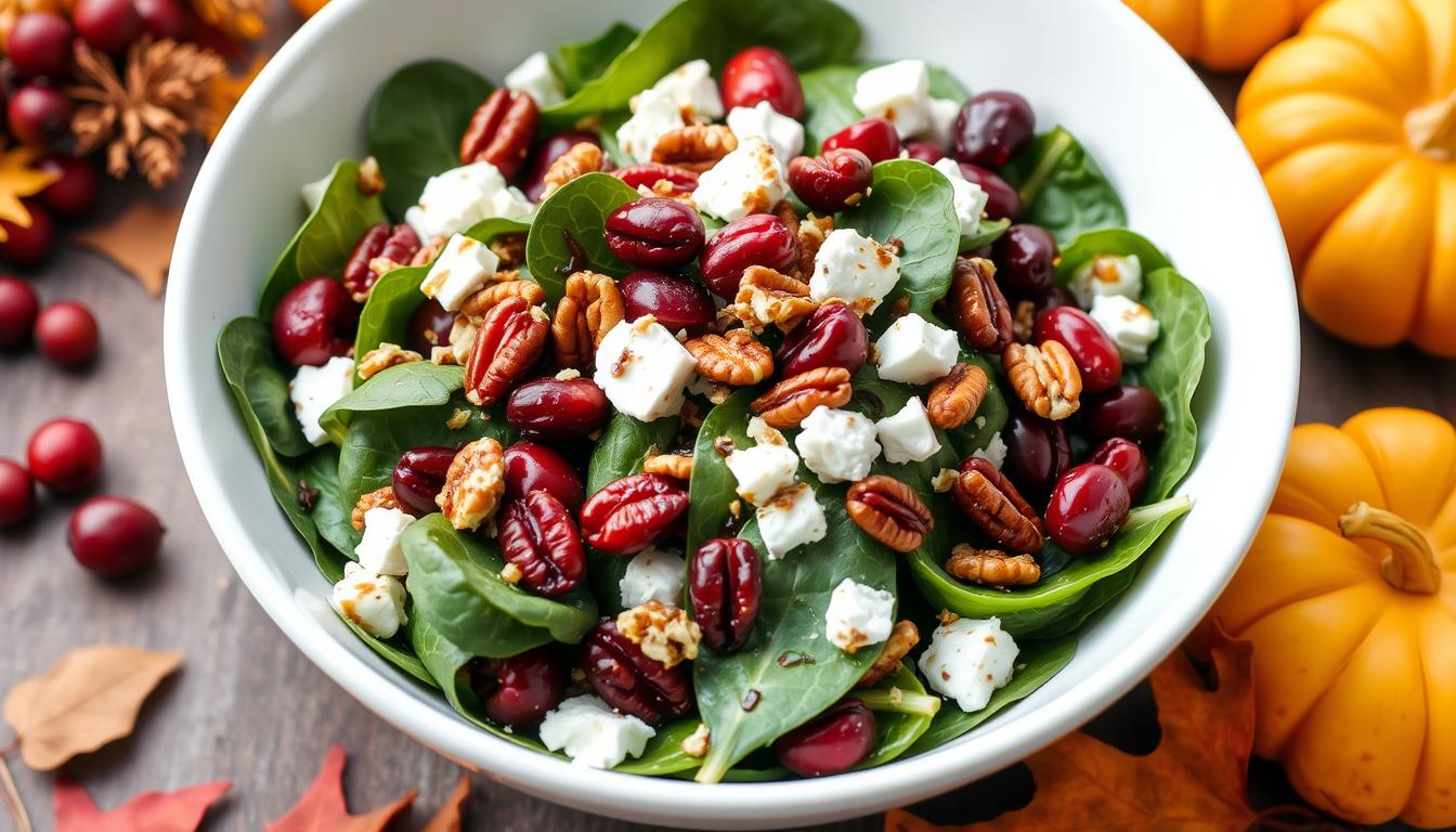 Simple Cranberry Spinach Salad: A Perfect Thanksgiving Side Dish