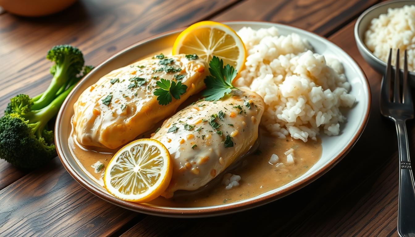 Creamy Lemon Garlic Chicken Recipe: A Perfect 30-Minute Dinner