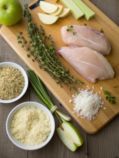 ingredients stuffed chicken breast 1