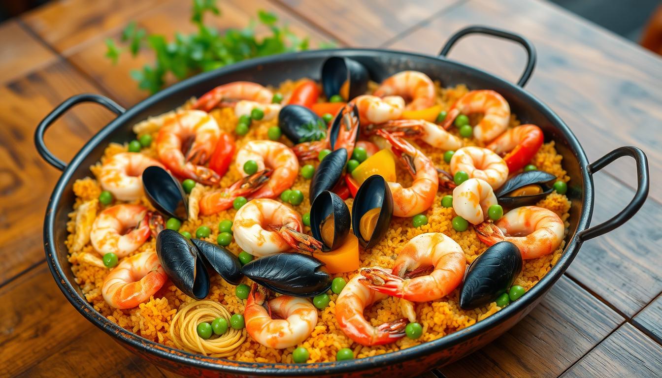 Quick Seafood Paella Recipe – Easy Spanish Dinner