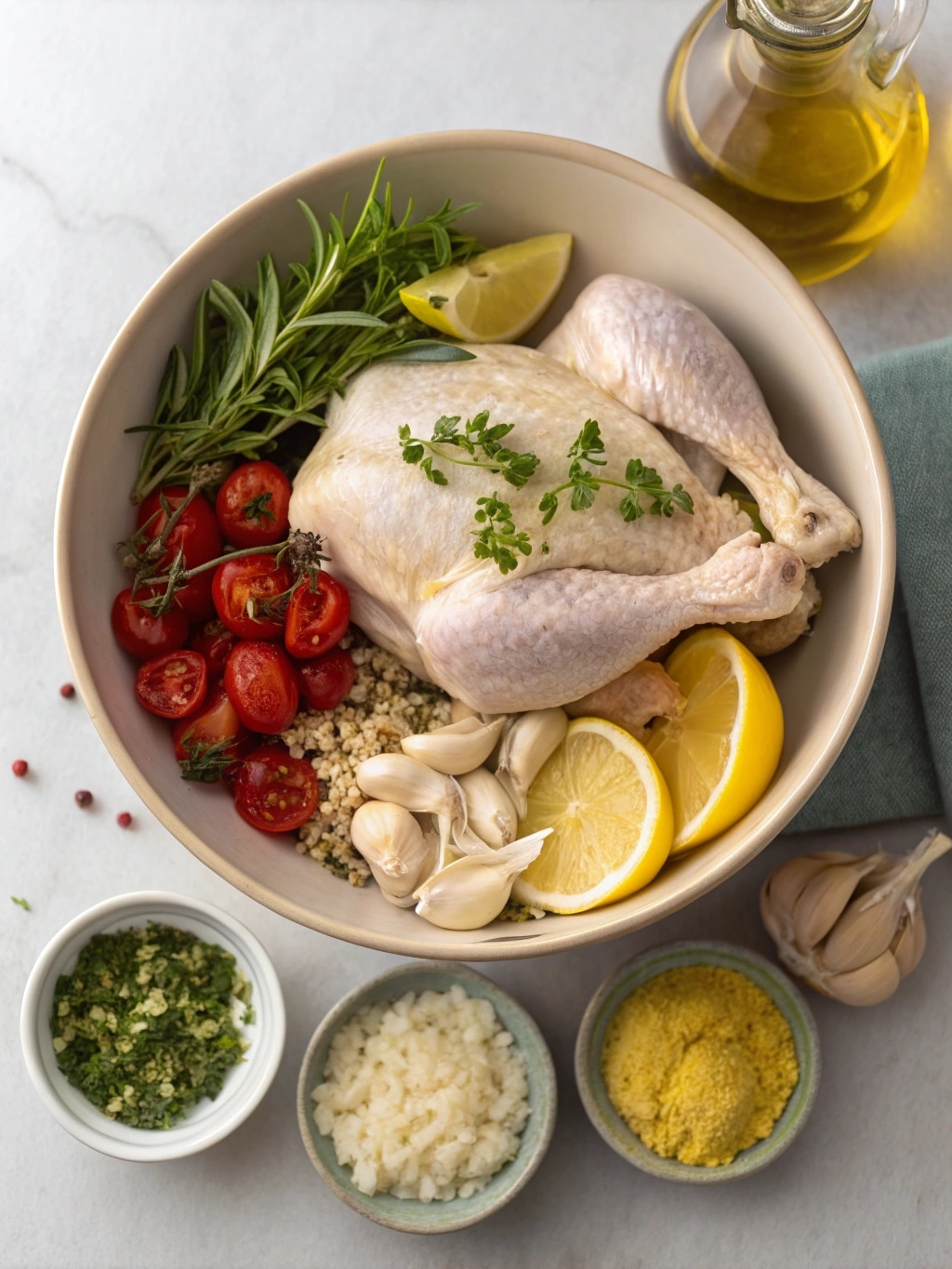 roman style chicken with whole chicken uncut wit 3