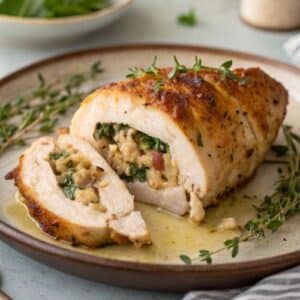 Stuffed Chicken Breast 1 stuffed chicken breast