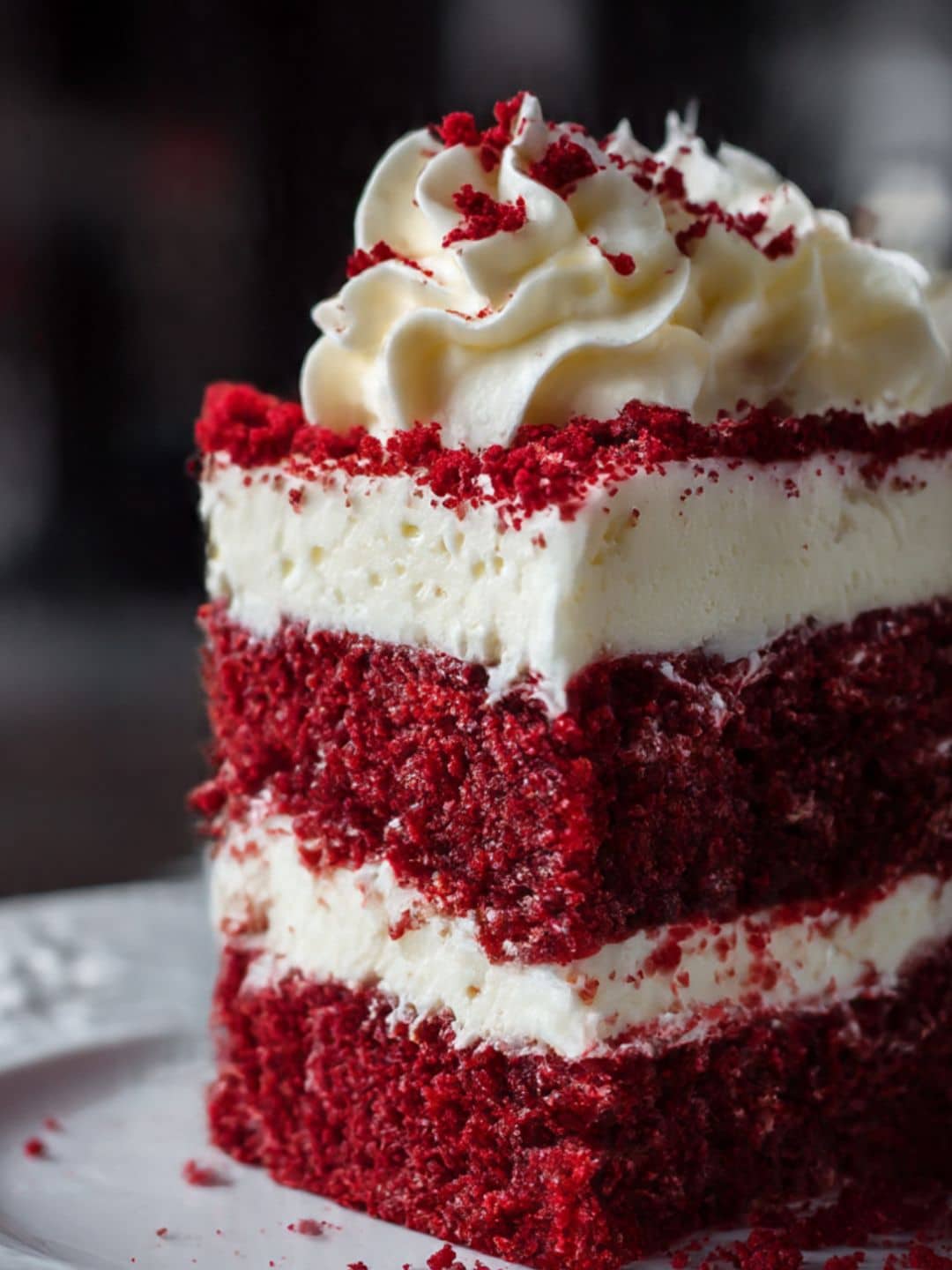 Red Velvet Poke Cake