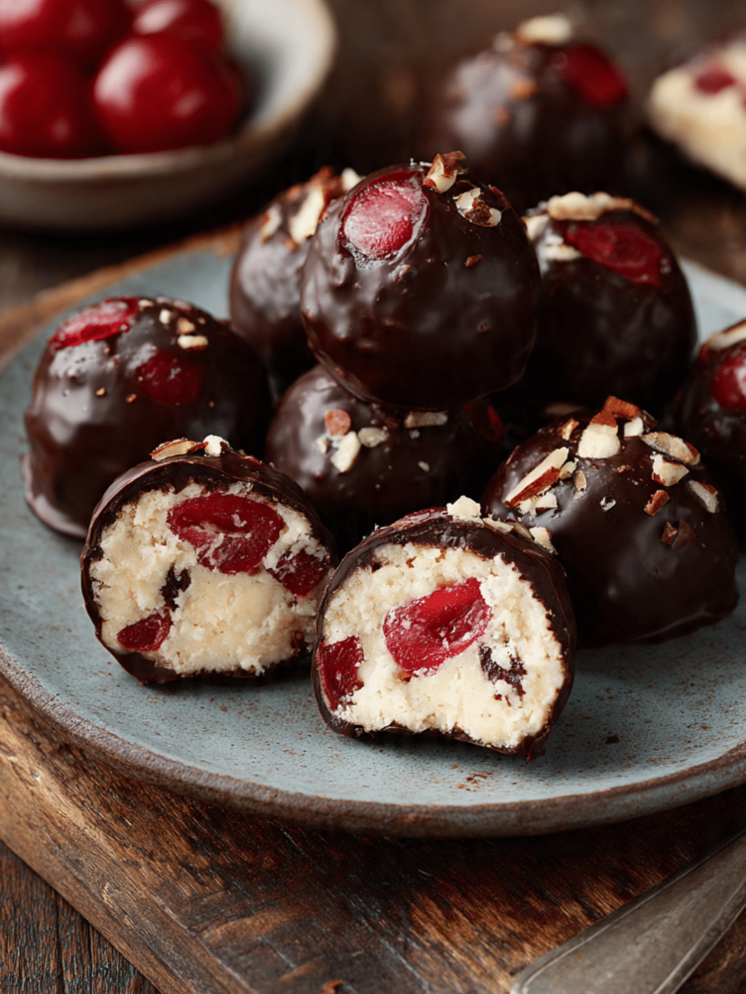Martha Washington Candy Recipe with cherries