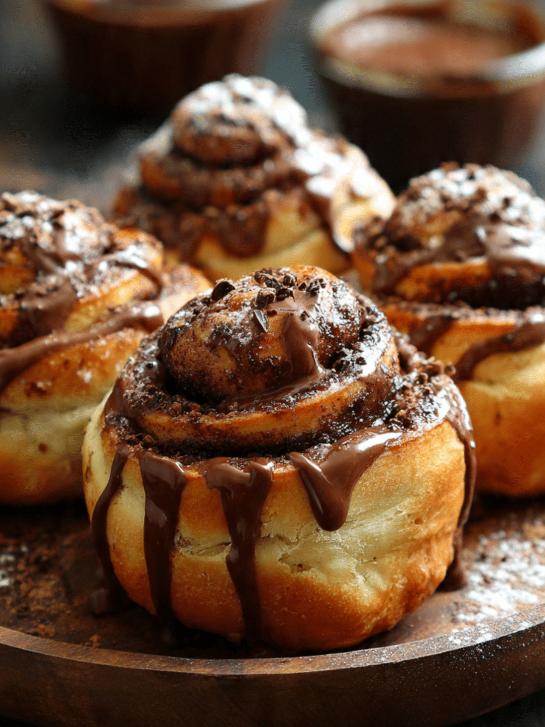 Mexican Hot Chocolate Sweet Rolls