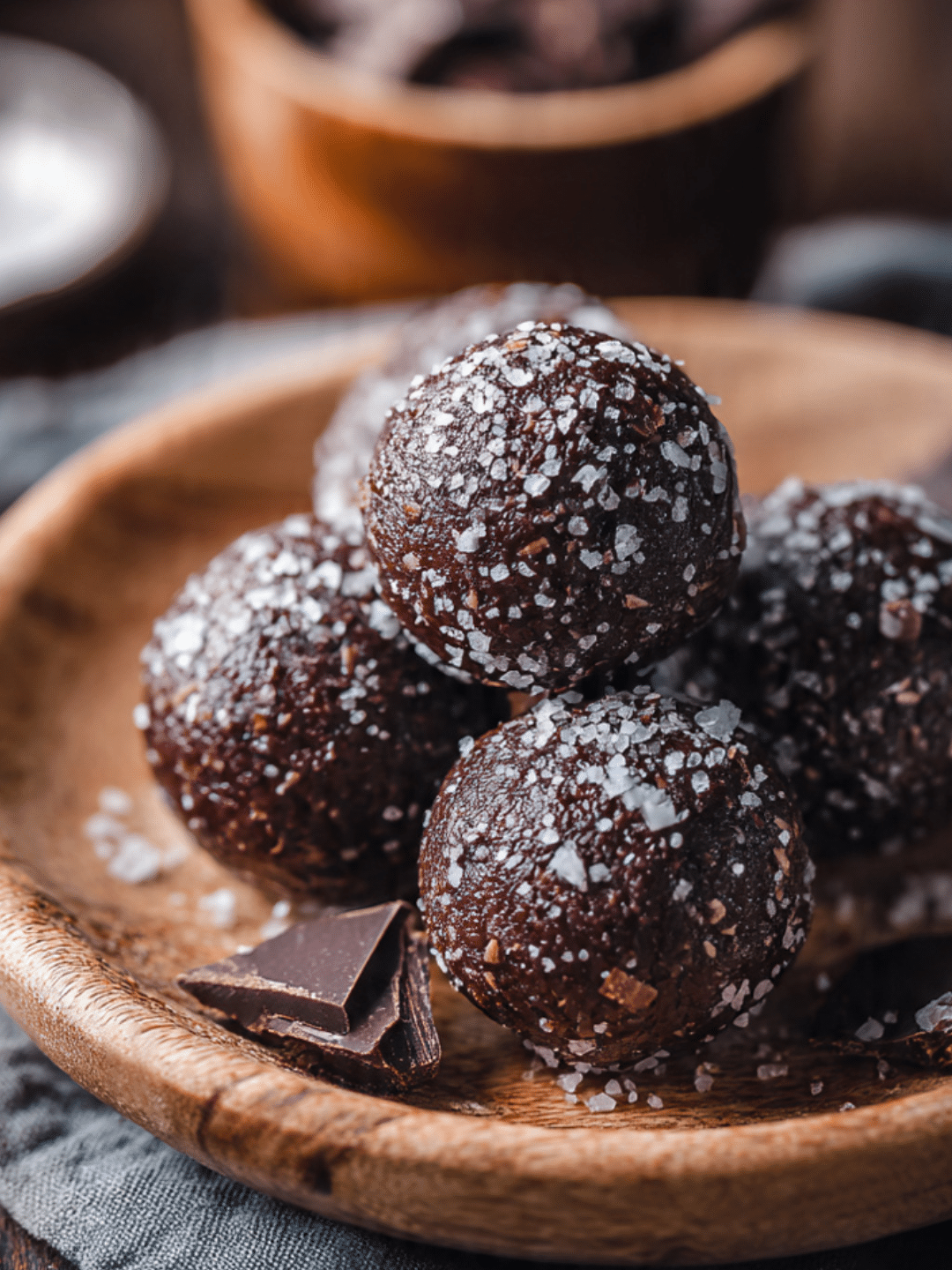 Salted Chocolate Protein Balls 2