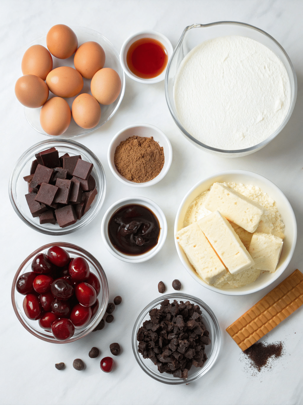 black forest cheesecake