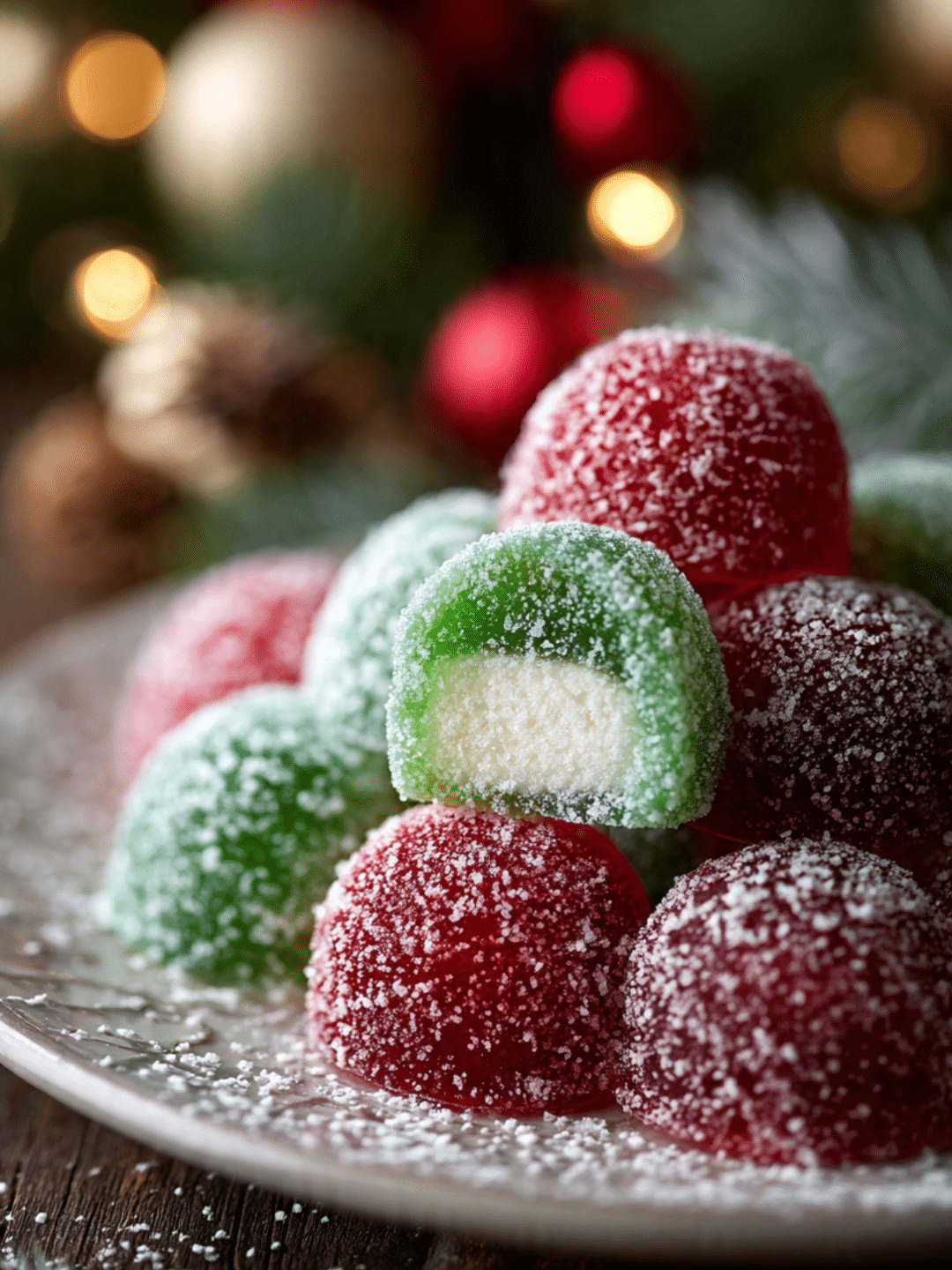 christmas jello balls recipe with marshmallows