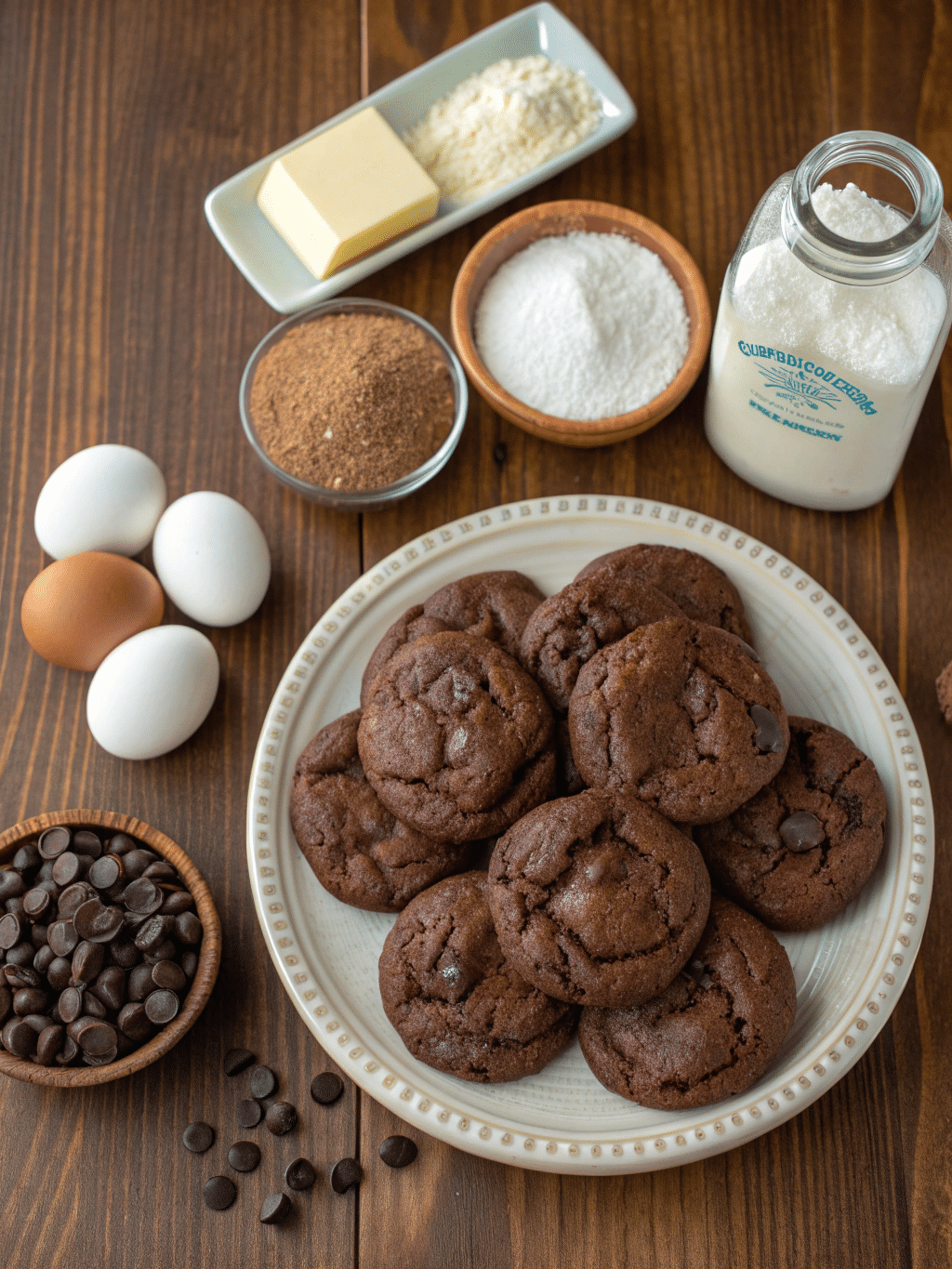 hot cocoa cookies recipe ingredients