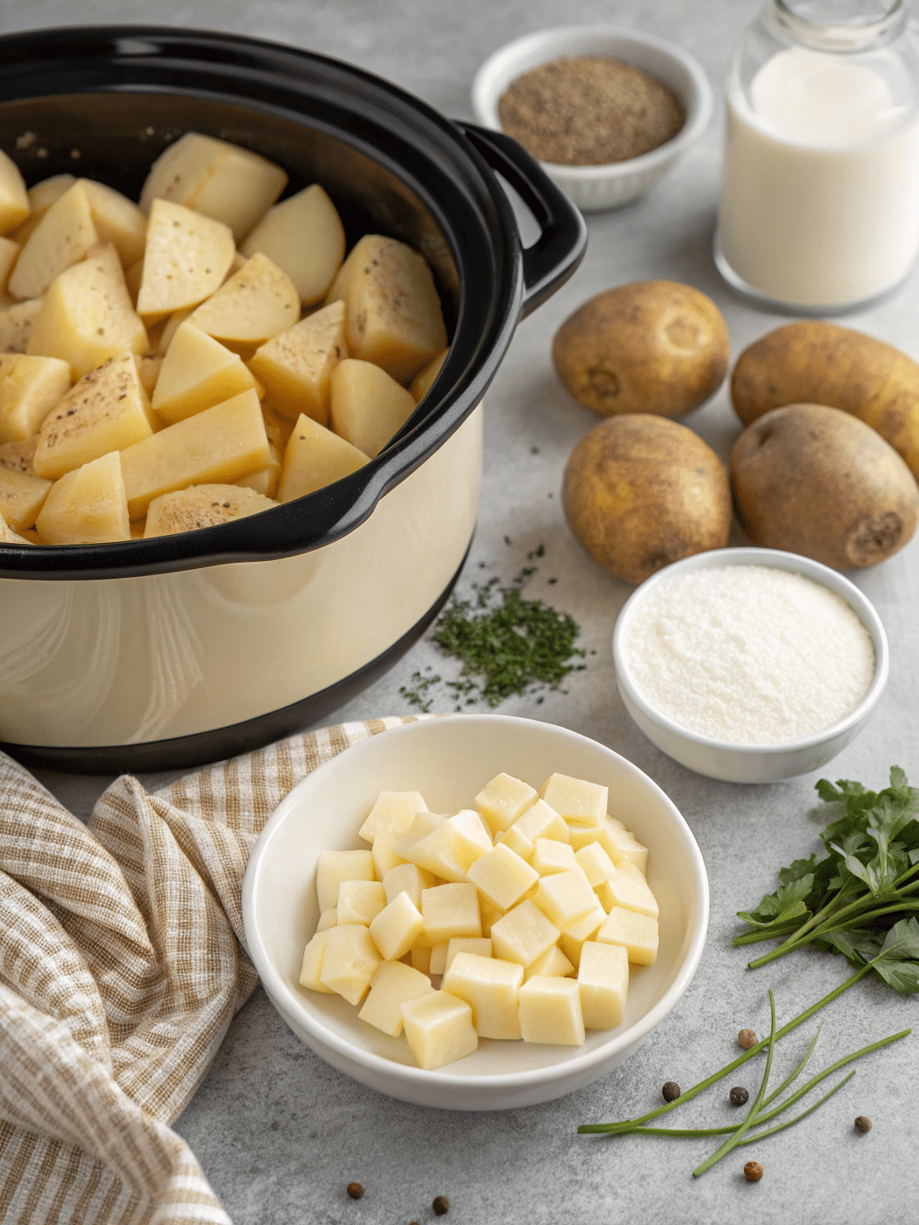 make ahead mashed potatoes crock pot