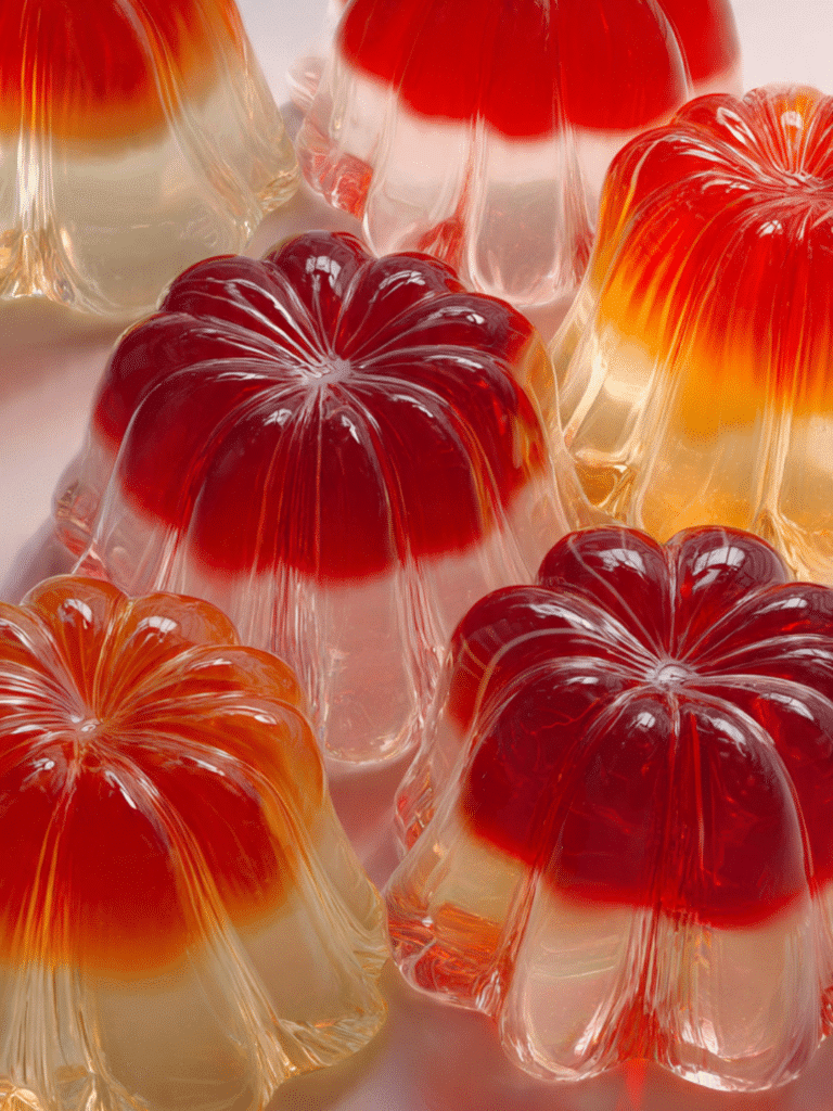 how to make kanten jelly with fresh fruit