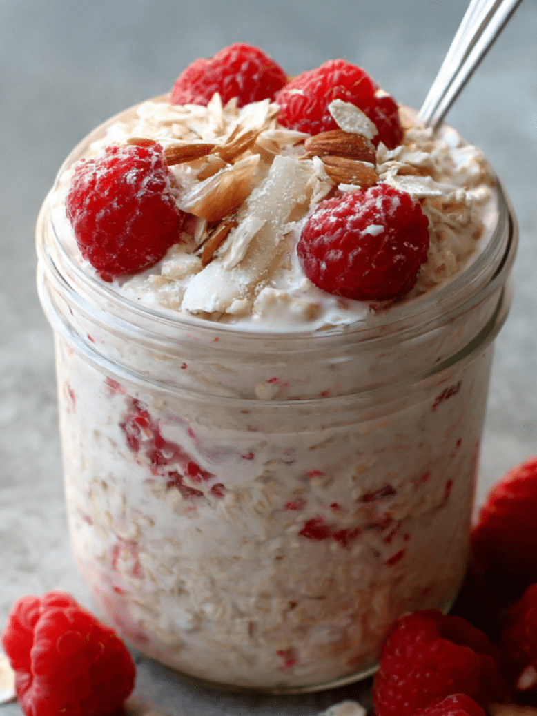 High Protein Overnight Oats 1