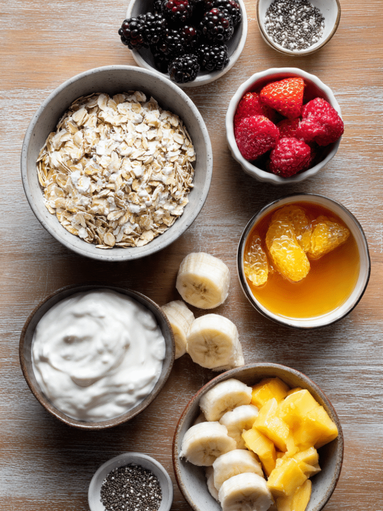 Overnight Oats With Yogurt 2