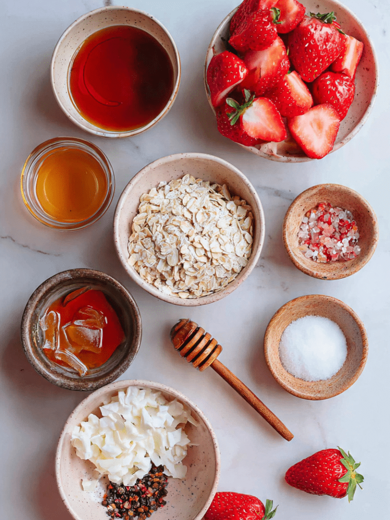 Strawberry Overnight Oats 2