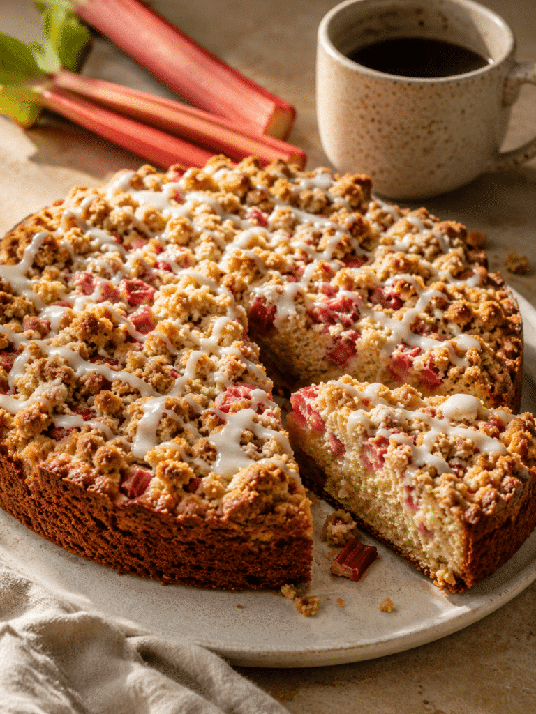Rhubarb Coffee Cake: The Moist, Buttery Spring Bake You’ll Make Every Year