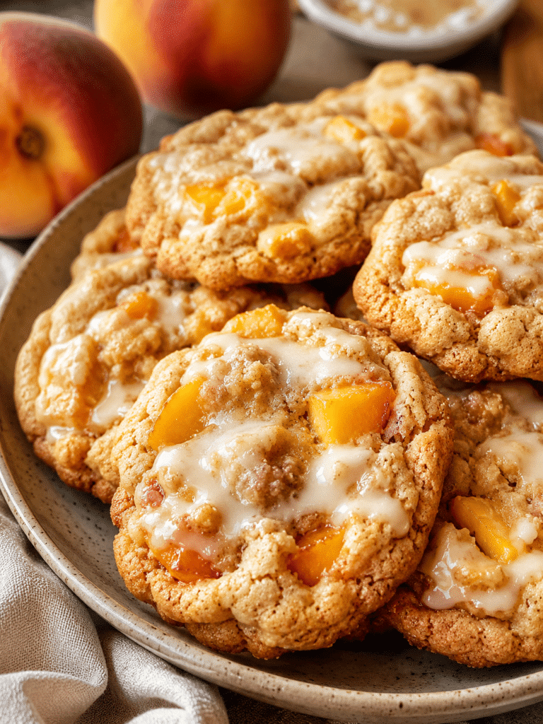 Peach Cobbler Cookies: The Best Soft, Spiced Summer Treat You’ll Ever Bake