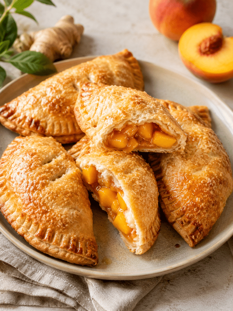 Peach Ginger Hand Pies: The Perfect Little Summer Treat You’ll Make on Repeat