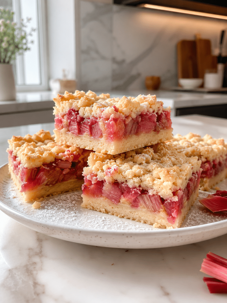 Rhubarb Shortbread Bars: The Best Easy Recipe You’ll Make All Spring