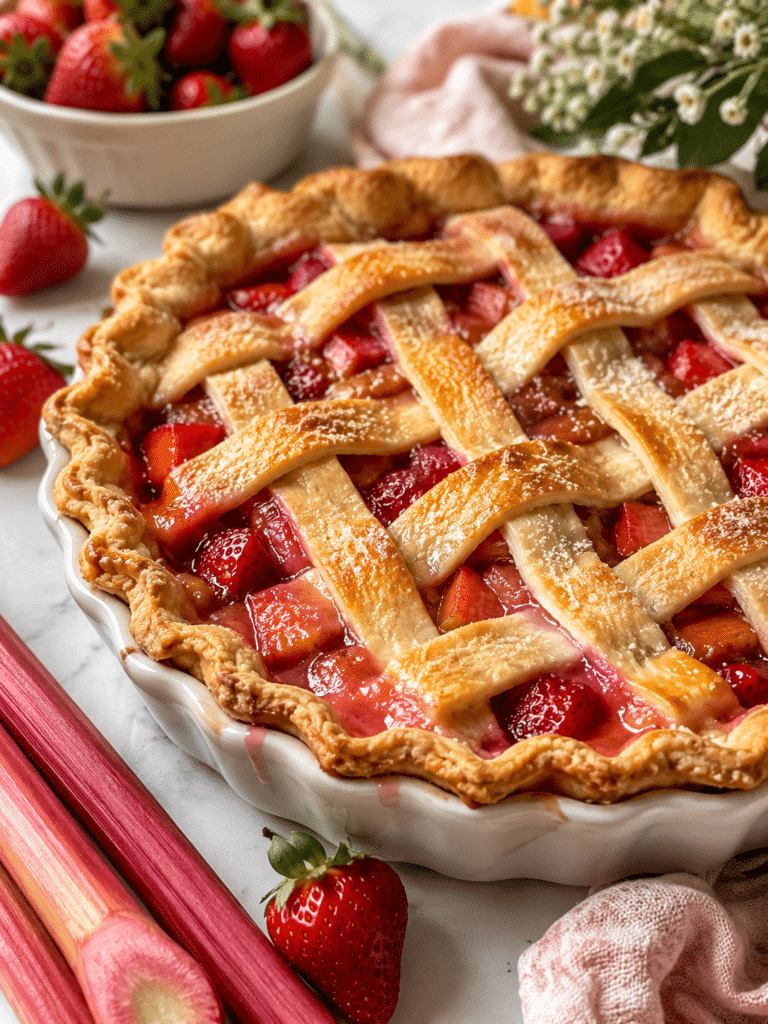 Strawberry Rhubarb Recipes