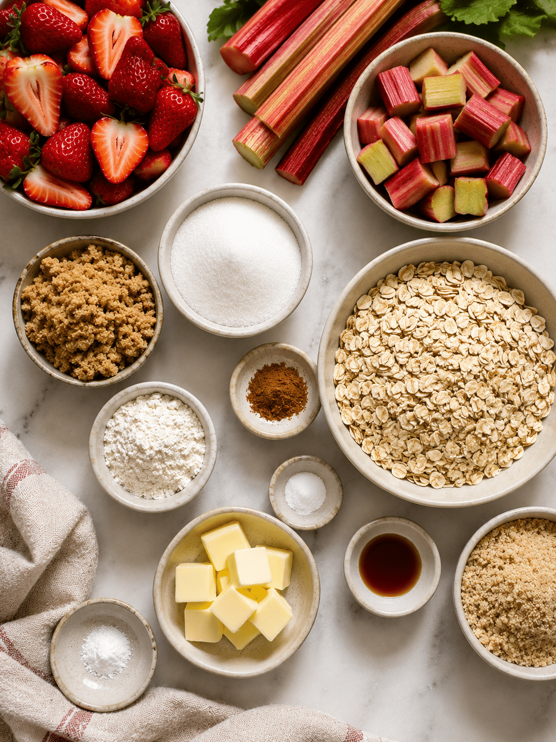 strawberry rhubarb crisp recipe 2