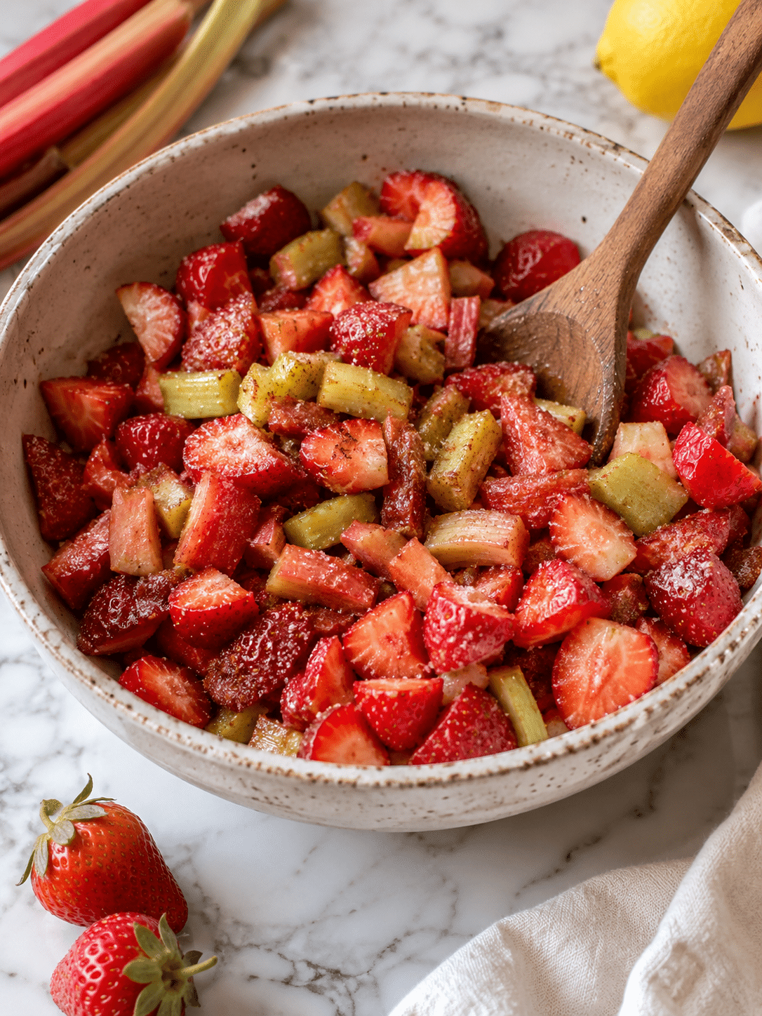 strawberry rhubarb crisp recipe 3