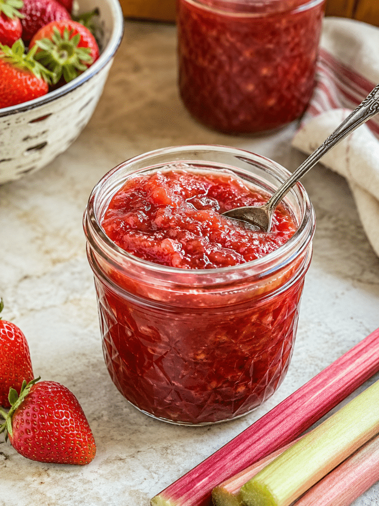 Strawberry Rhubarb Jam