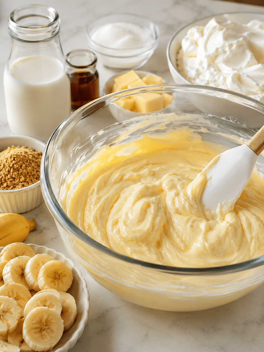 Banana Cream Pie With Pudding 3