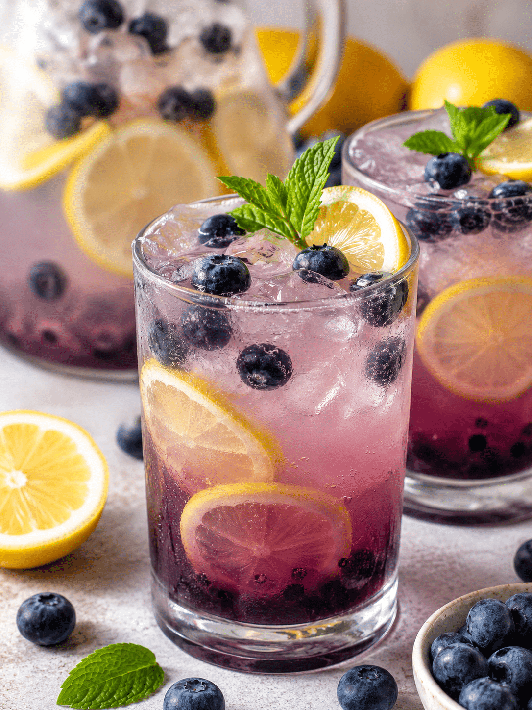 Blueberry lemonade