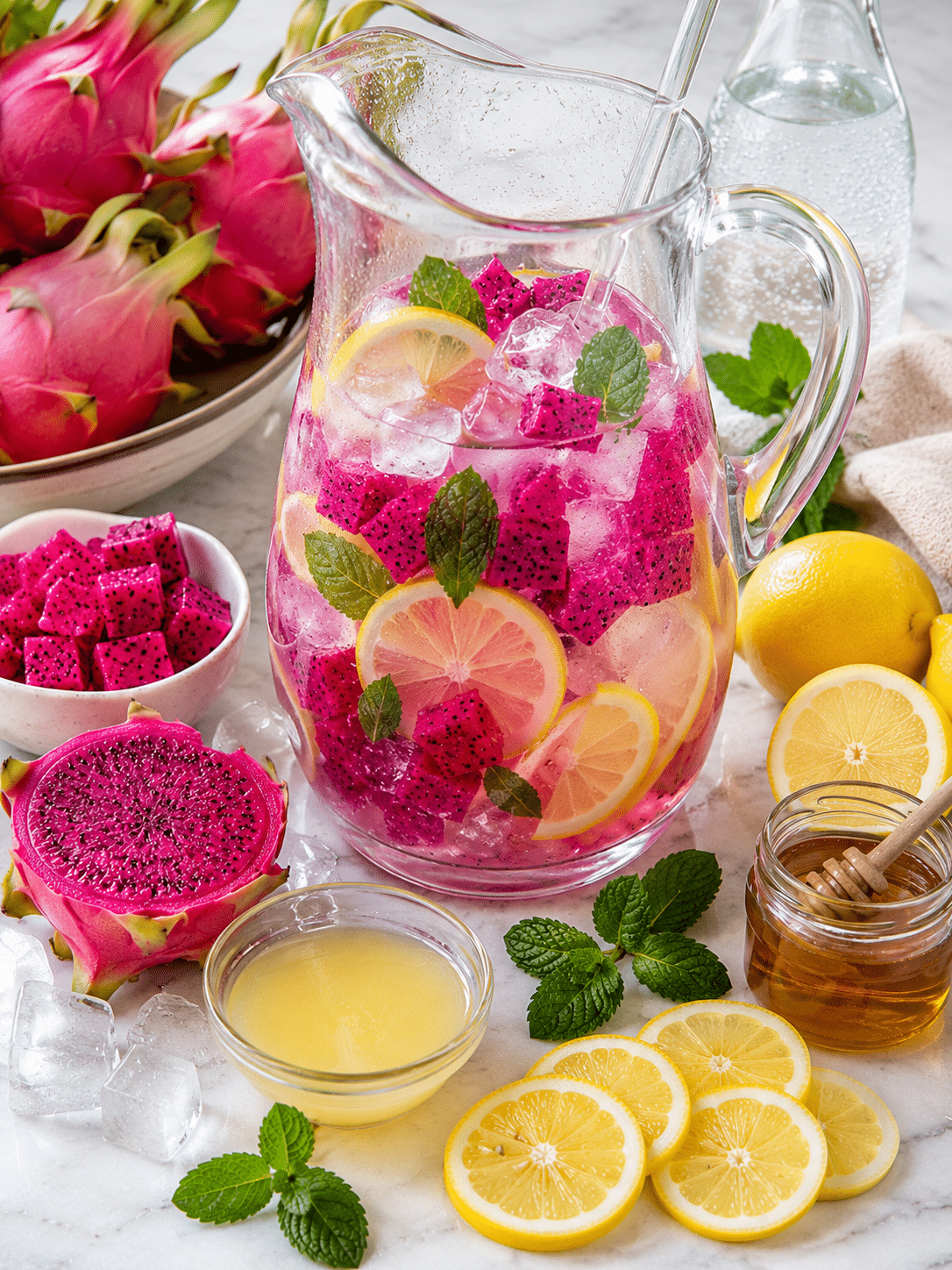 Dragon Fruit Lemonade 1