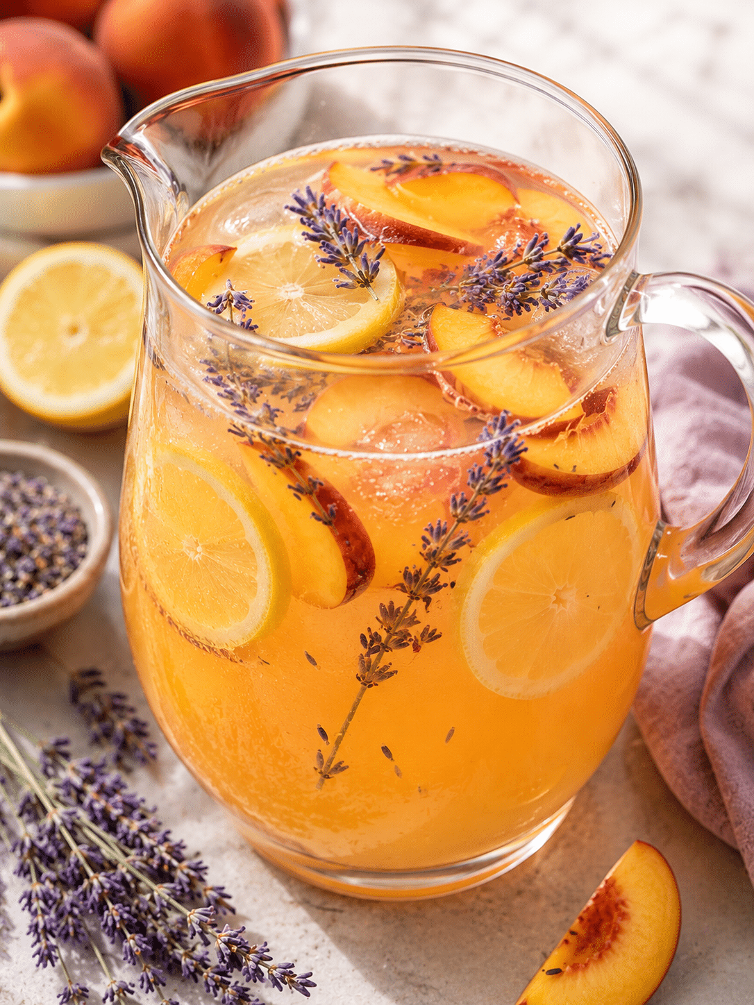 Lavender Peach Lemonade 1