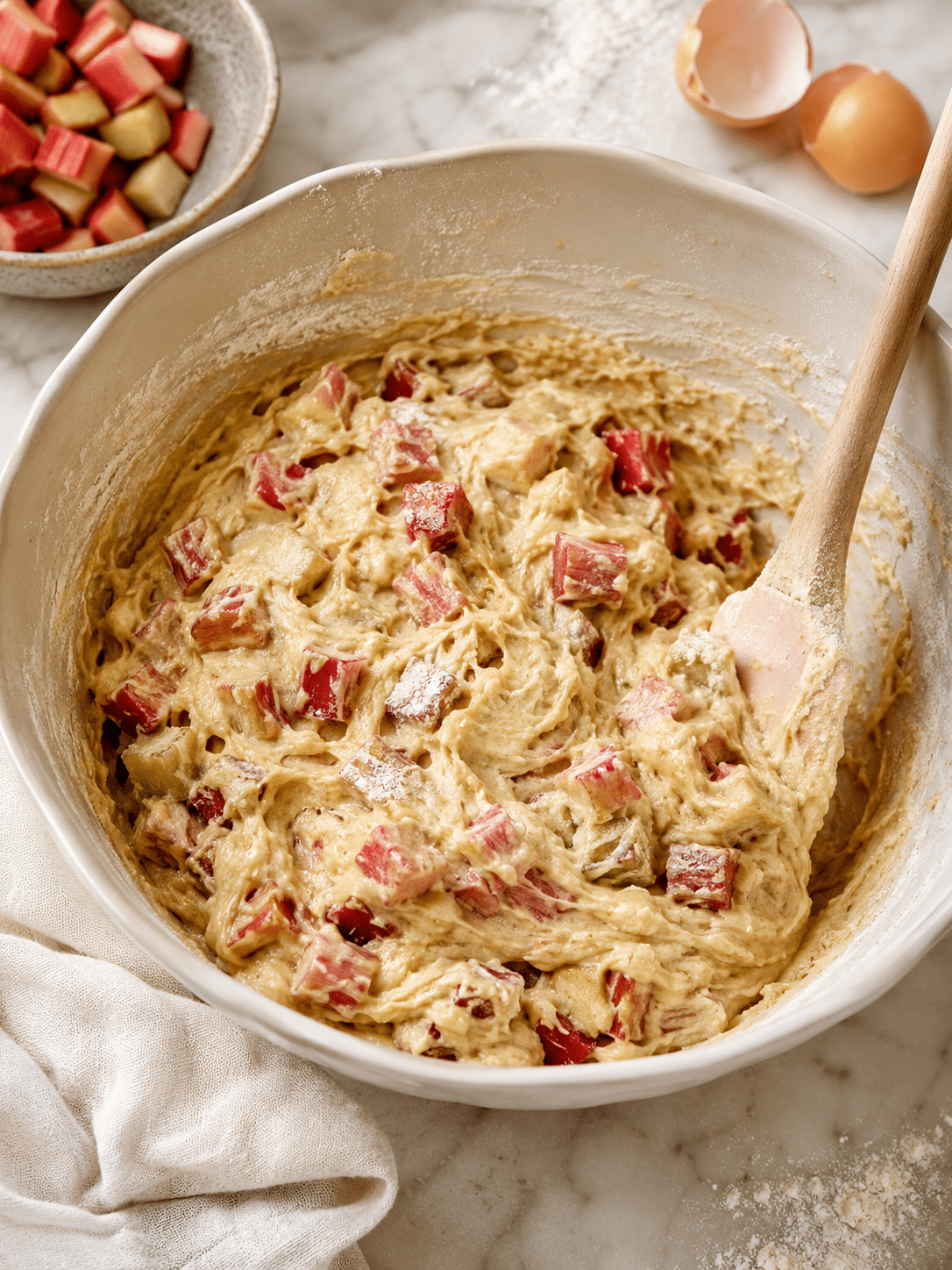 Rhubarb Buckle 1